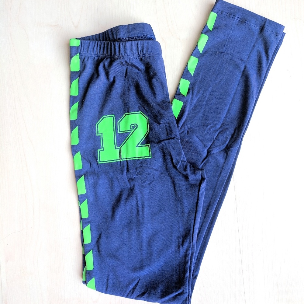 Women's Seahawks 12th 'Man' Leggings New w…